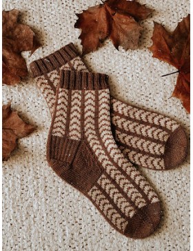 Alba Socks ~ The Knitting Bunny