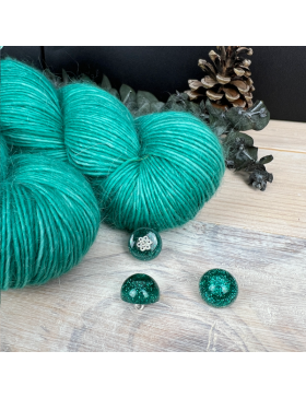 Emerald ankle boot buttons 15mm